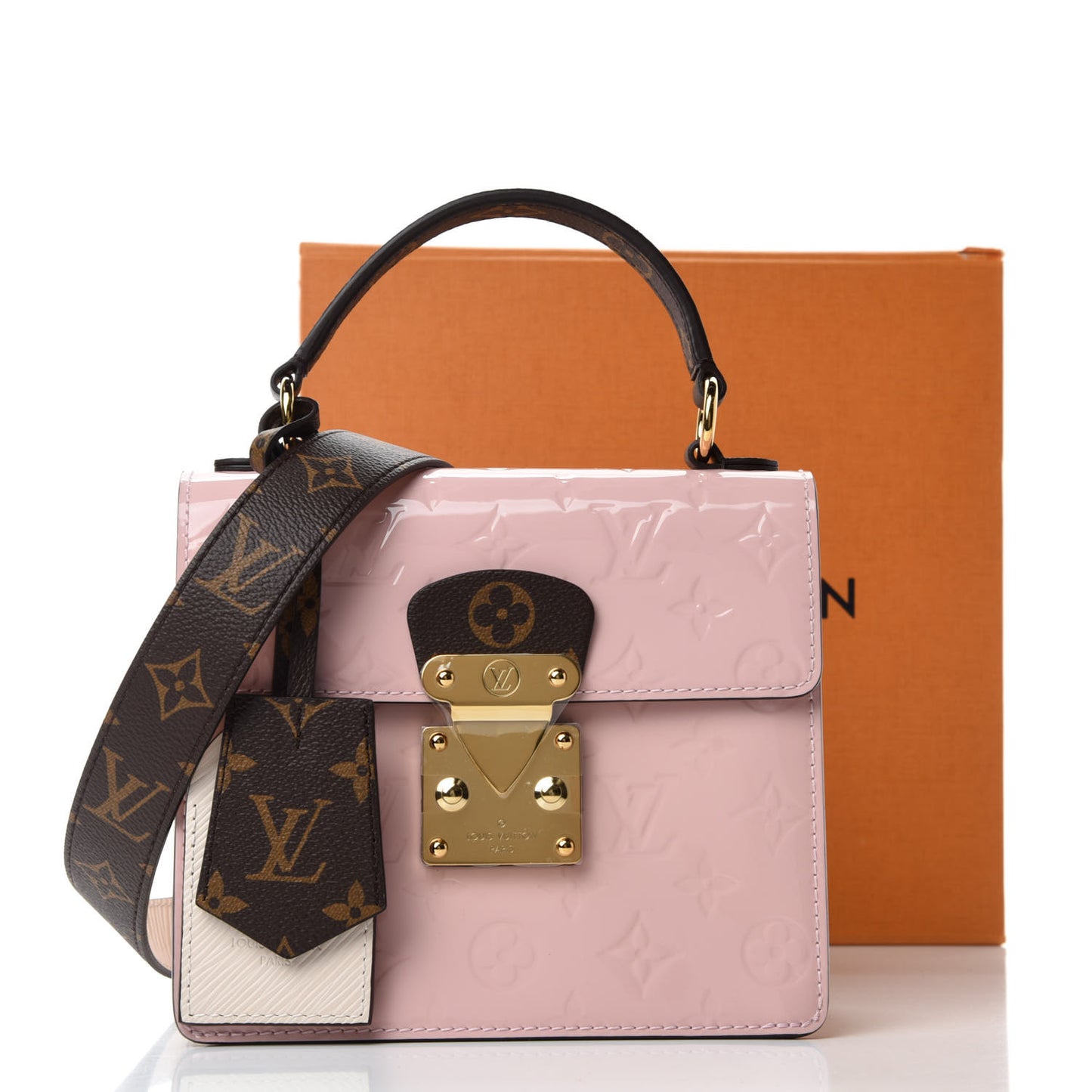 Vernis Epi Monogram Spring Street Rose Ballerine
