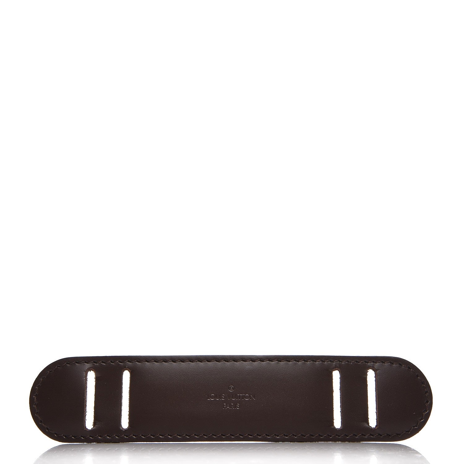 Louis Vuitton Calfskin Shoulder Strap Pad Brown 1 of 3