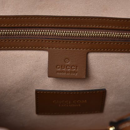 Gucci GG Supreme Monogram Garden Collection Medium Boston Beige Tuscany 14 of 16