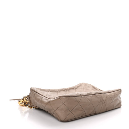 Chanel Lambskin Quilted Tassel Camera Case Beige 4 of 11