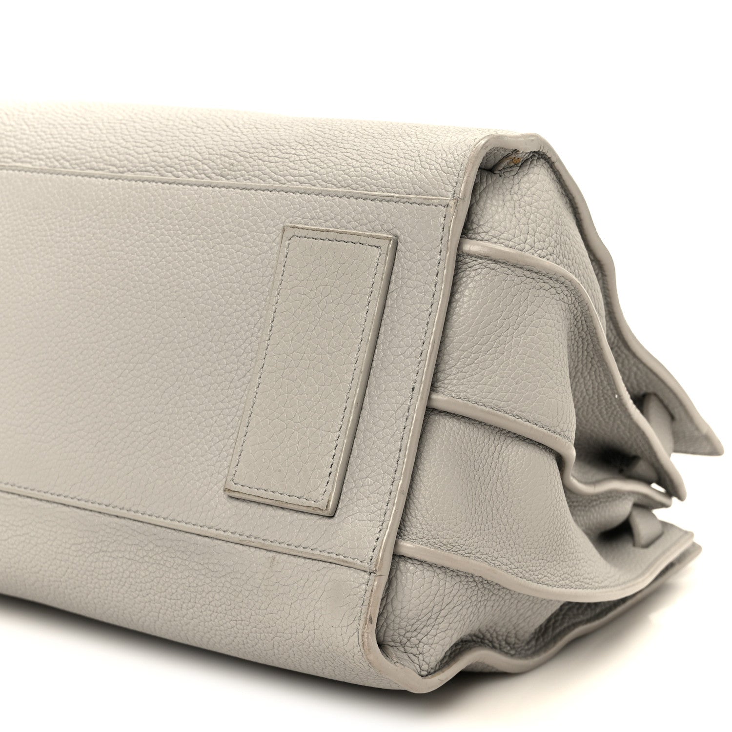 Saint Laurent Grained Calfskin Small Supple Sac De Jour Grey 11 of 11