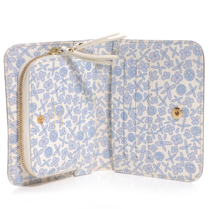 Louis Vuitton Monogram Fleuri Insolite PM Wallet Violet 6 of 8