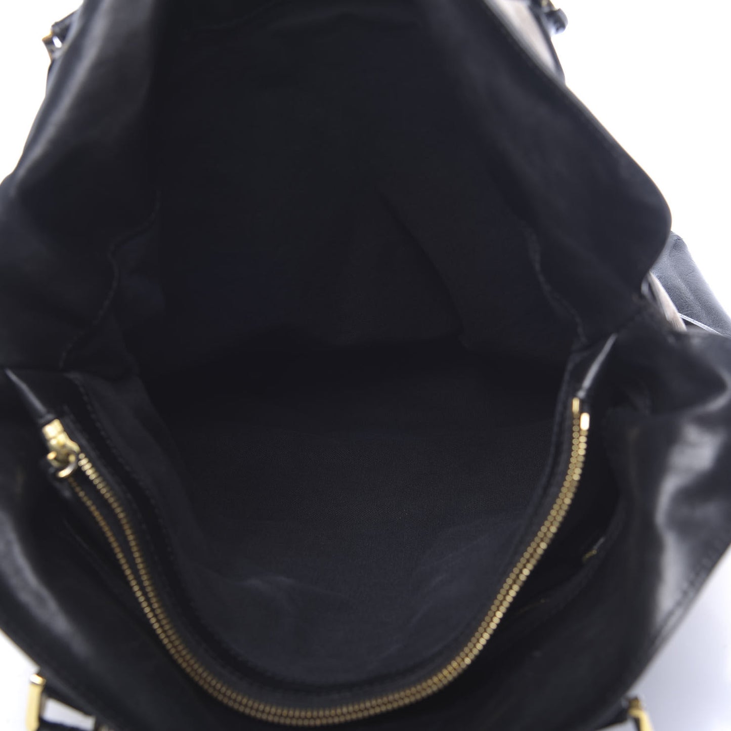 House Check Bridle Calfskin Medium Gosford Hobo Black