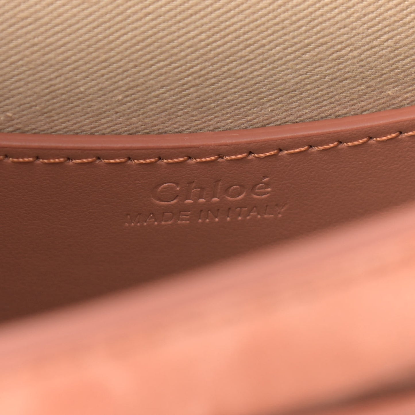 Calfskin Small Tess Bag Muted Brown