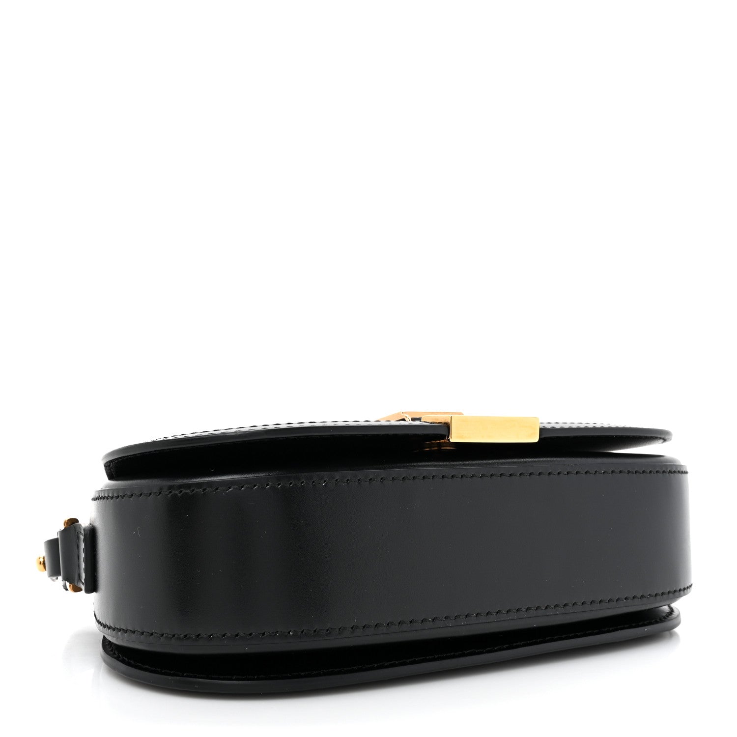 Versace Lambskin Mini Greca Goddess Shoulder Bag Black 4 of 10