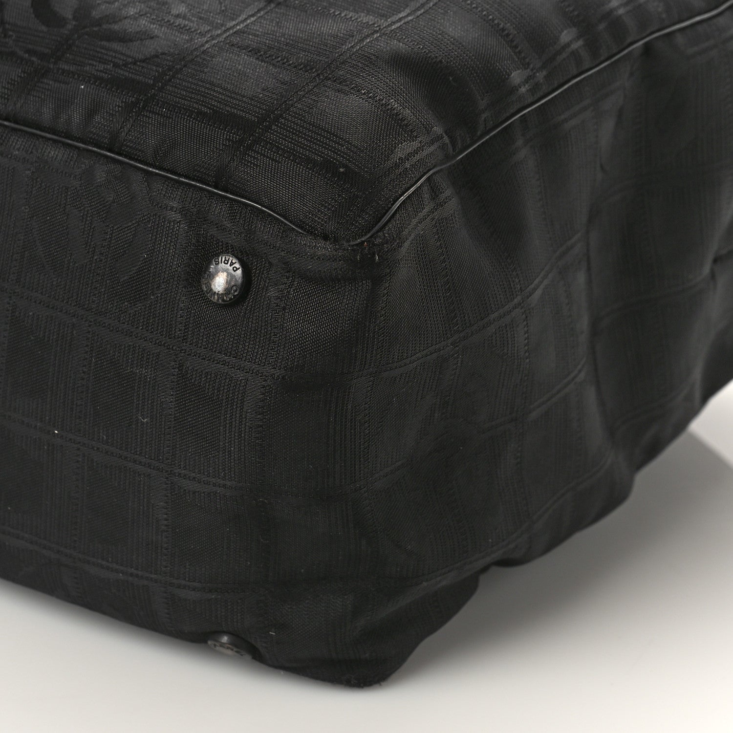 Chanel Nylon Medium Travel Tote Black 8 of 14