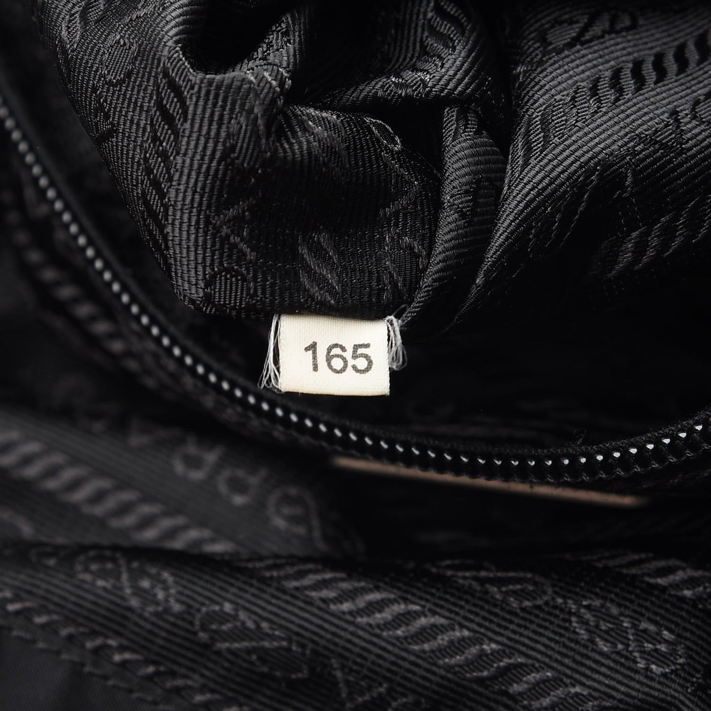 Nylon Vela Shopping Tote Black