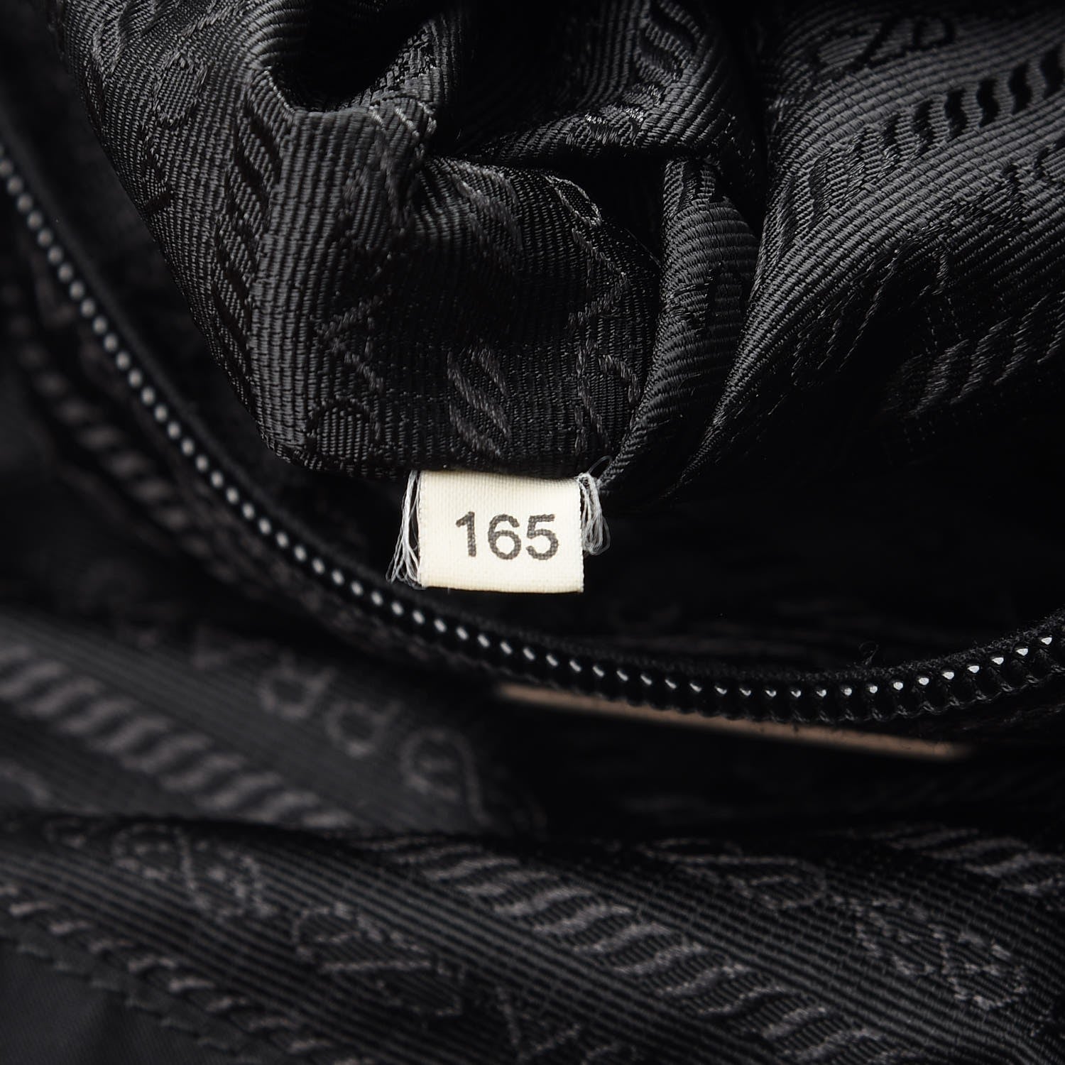 Prada Nylon Vela Shopping Tote Black 7 of 9