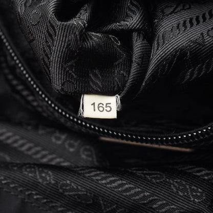 Prada Nylon Vela Shopping Tote Black 7 of 9