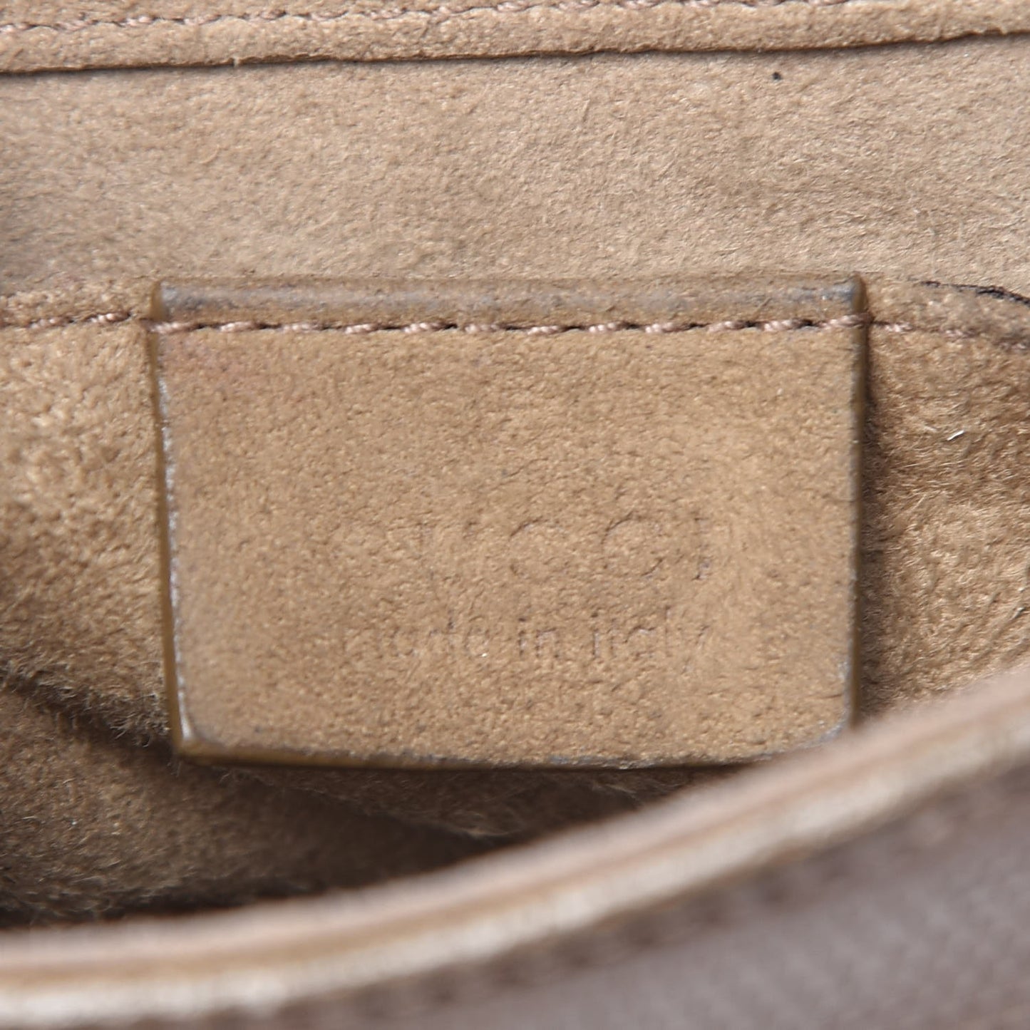 Lizard Small 1973 Chain Shoulder Bag Brown
