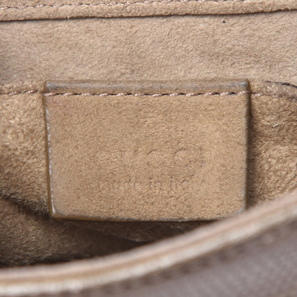 Gucci Lizard Small 1973 Chain Shoulder Bag Brown 8 of 11