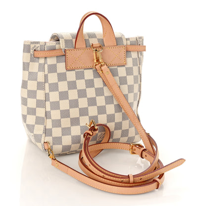 Louis Vuitton Damier Azur Sperone BB Backpack 3 of 7