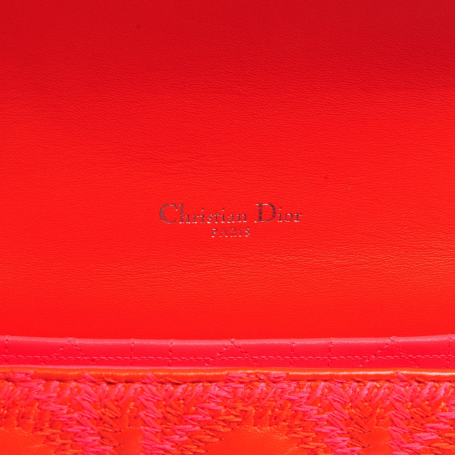 Lambskin Cannage Small Miss Dior Flap