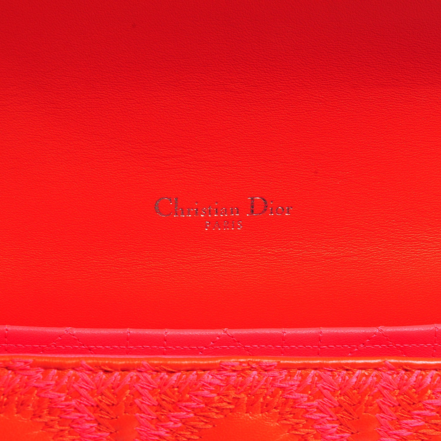 Christian Dior Lambskin Cannage Small Miss Dior Flap 6 of 10