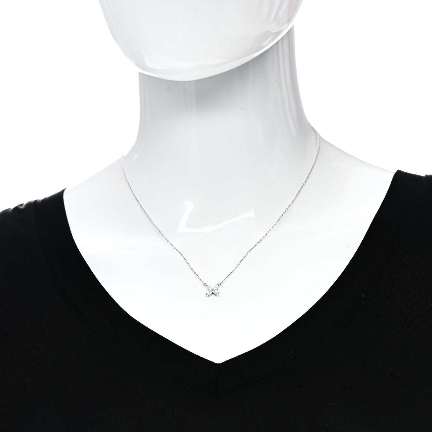 Platinum Diamond Medium Victoria Necklace
