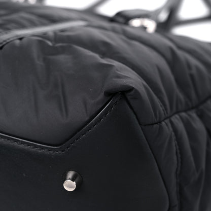 Burberry Nylon House Check Quilted Abbey Diaper Bag Black 10 of 14