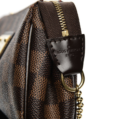 Louis Vuitton Damier Ebene Eva Clutch 6 of 8