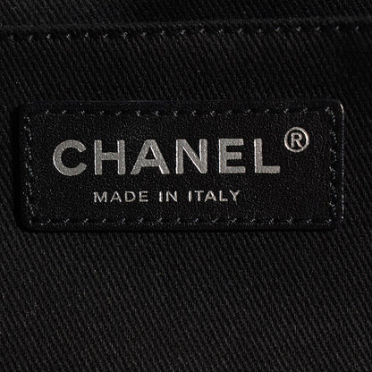 Chanel Vinyl Quilted In the Business Flap Bag Black 7 of 9