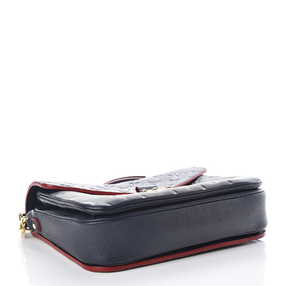 Louis Vuitton Empreinte Pochette Metis Marine Rouge 4 of 11