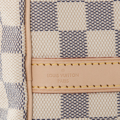 Louis Vuitton Damier Azur Speedy Bandouliere 25 7 of 9