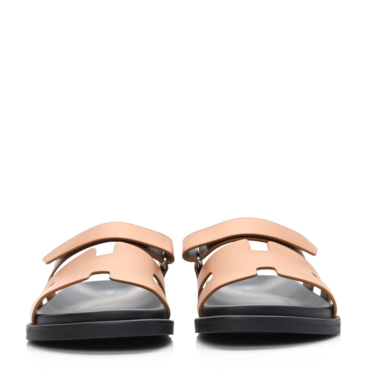 Calfskin Mens Chypre Sandals 42.5 Naturel