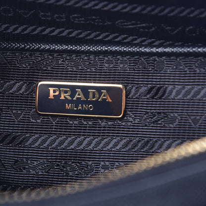 Prada Saffiano Small Camera Crossbody Bag Black 6 of 9
