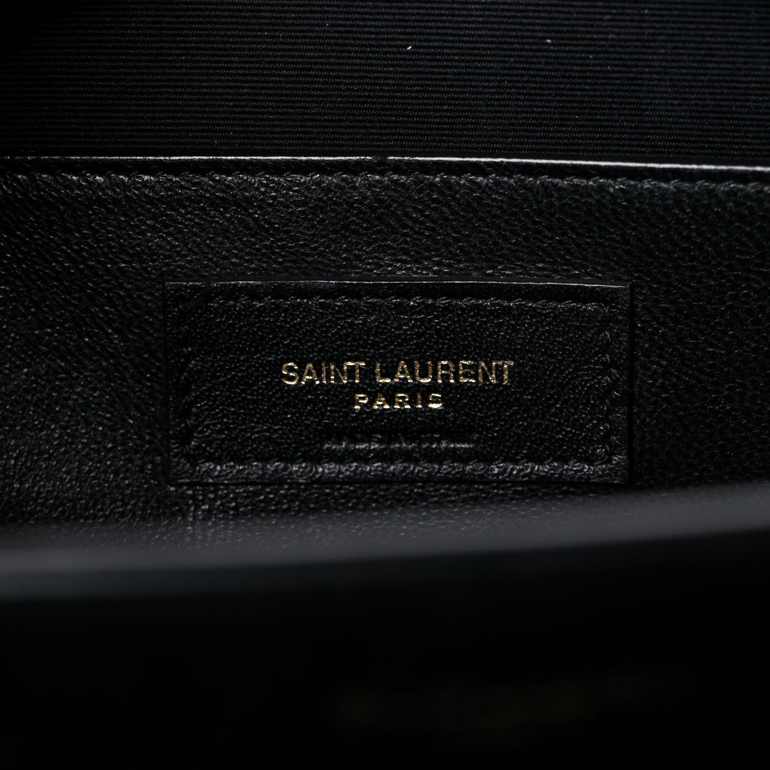 Saint Laurent Shiny Calfskin Medium Uptown Tote Black 7 of 14