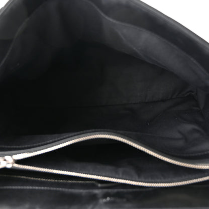 Saint Laurent Calfskin Y Quilted Monogram Large Loulou Chain Satchel Black 5 of 10