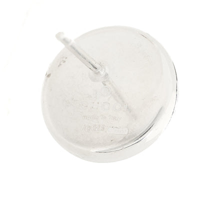 Gucci Sterling Silver Round Stud Earrings 4 of 5
