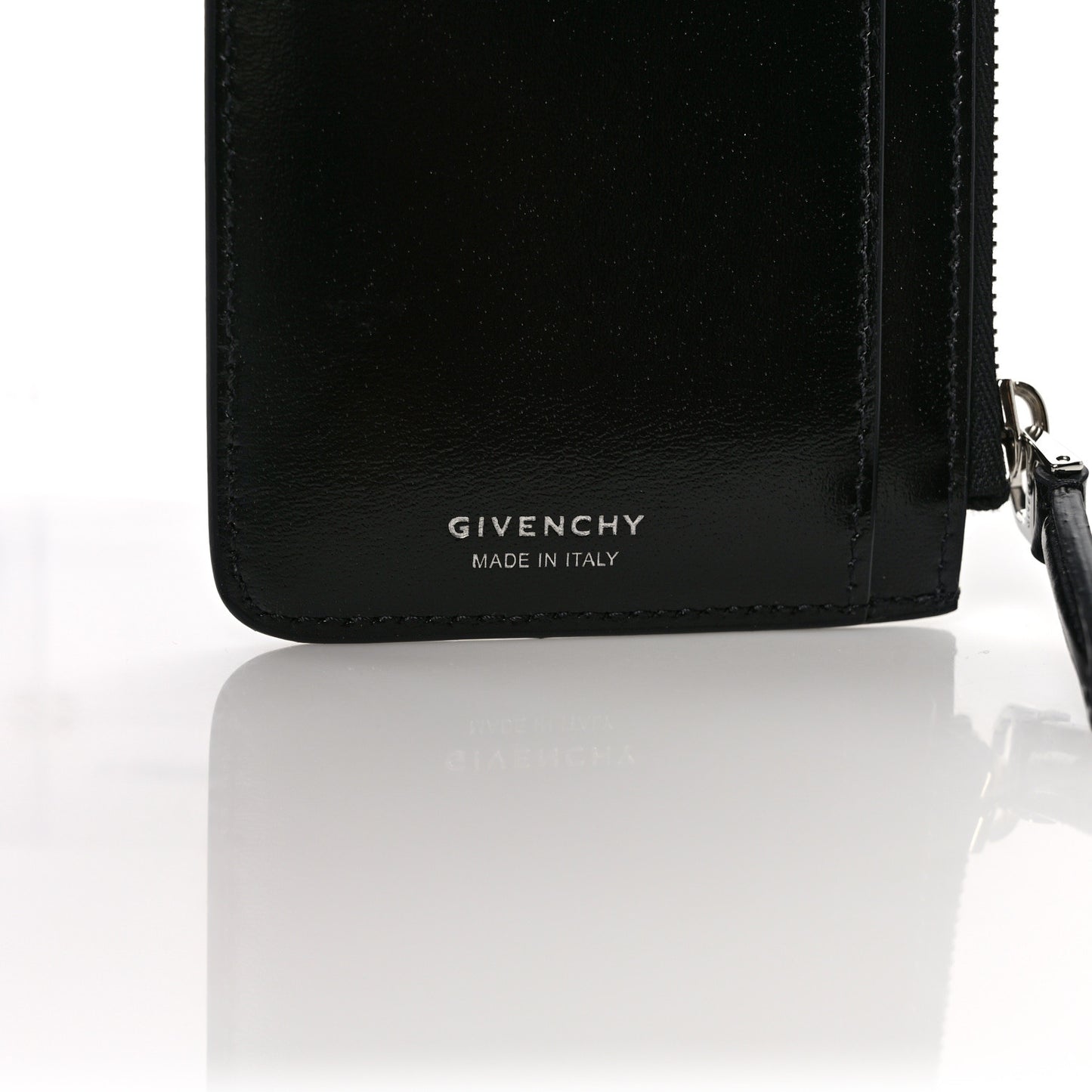 Box Antigona Zipped Card Holder Black
