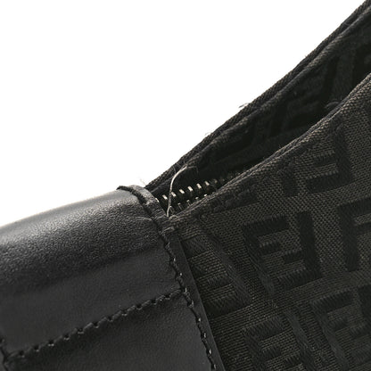 Fendi Zucchino Small Hobo Black 12 of 13