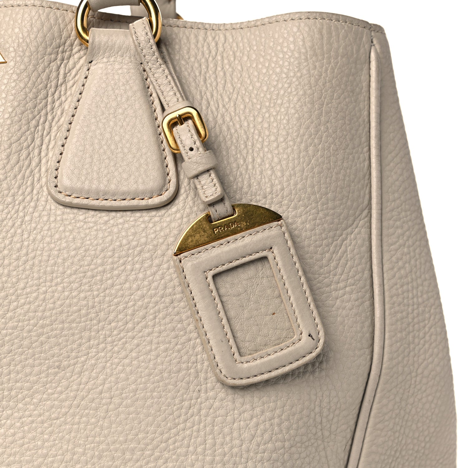 Prada Vitello Daino Tote Sabbia 11 of 20