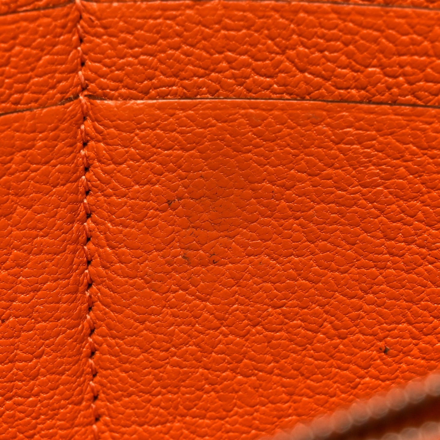 Chevre Mysore Kelly Longue Wallet Orange
