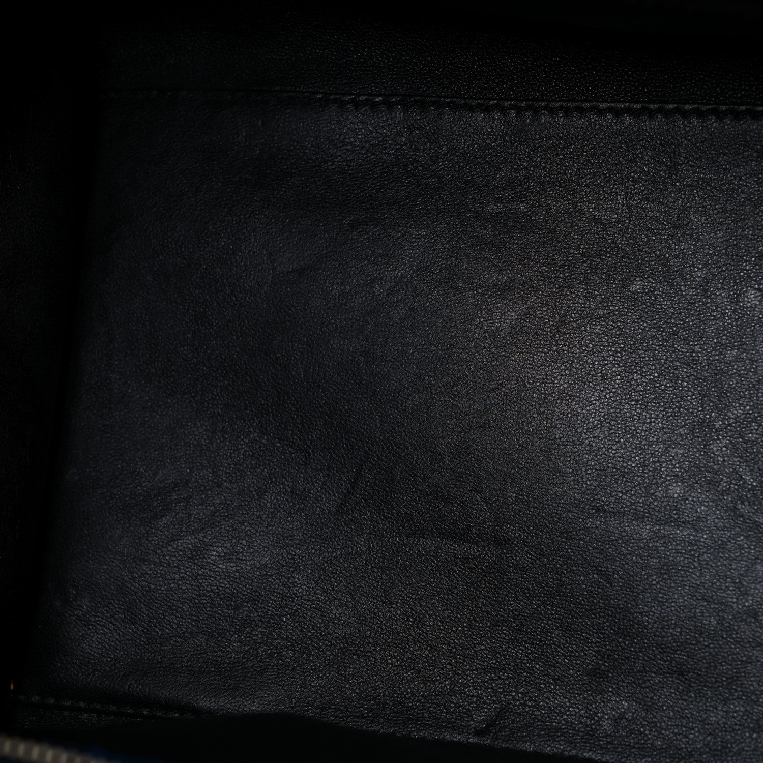 Celine Smooth Calfskin Mini Bi-Color Luggage Ocean Blue 12 of 19