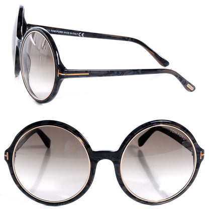 Tom Ford Carrie Sunglasses TF268 Black 1 of 7