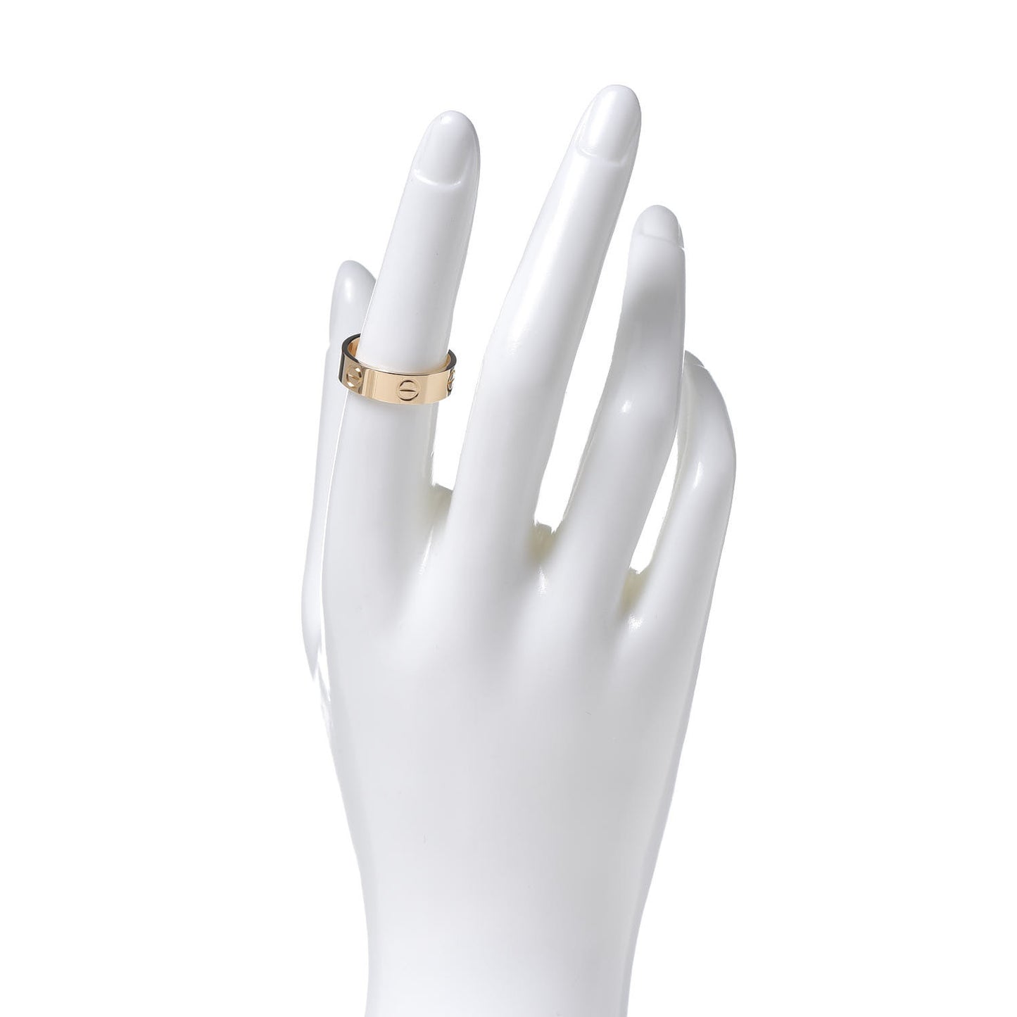 18K Yellow Gold 5.5mm LOVE Ring 54 6.75