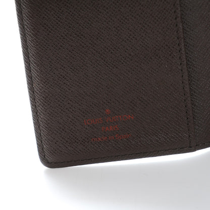 Louis Vuitton Damier Ebene Small Ring Agenda Cover 6 of 9