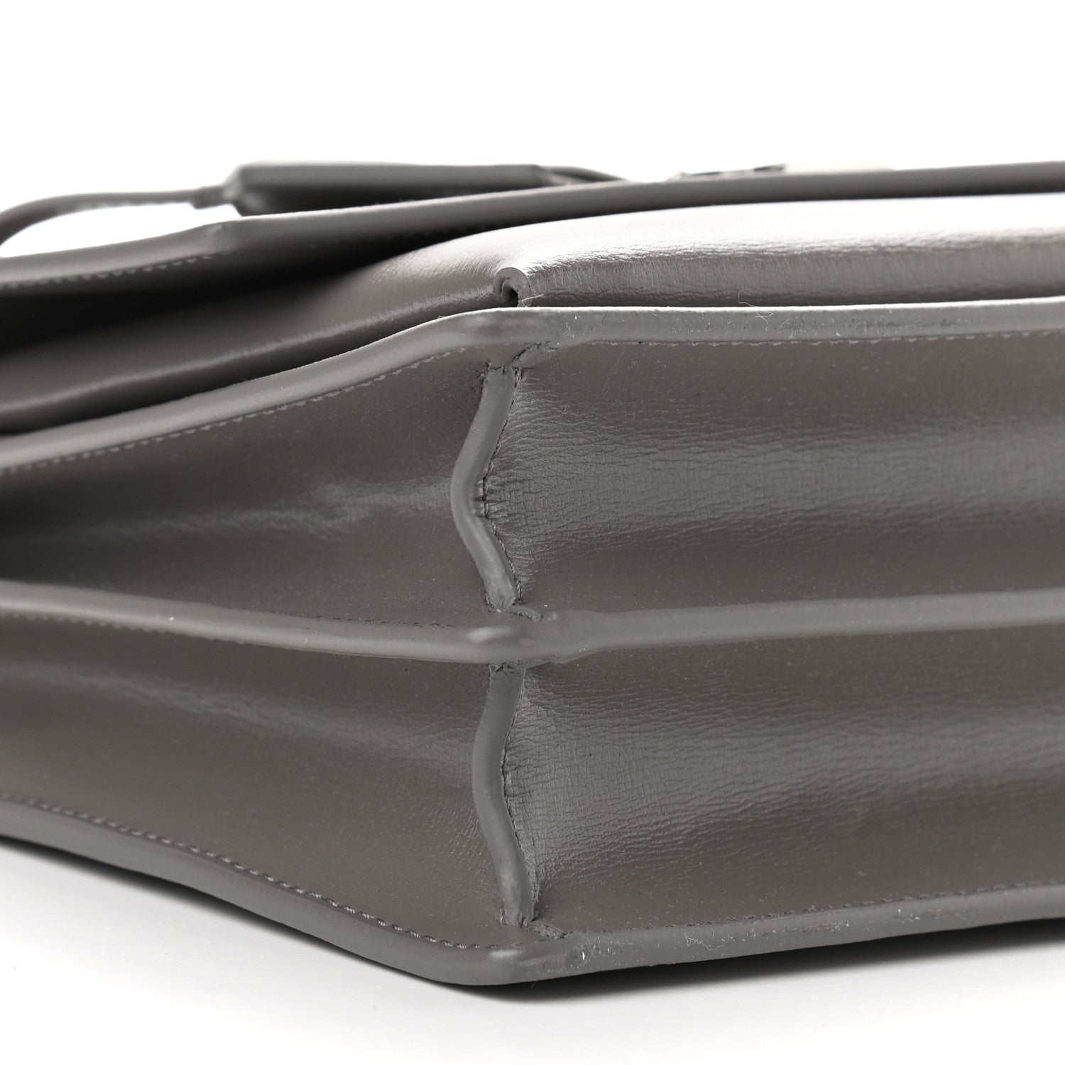 Saint Laurent Calfskin Medium Monogram Sunset Fog 9 of 10