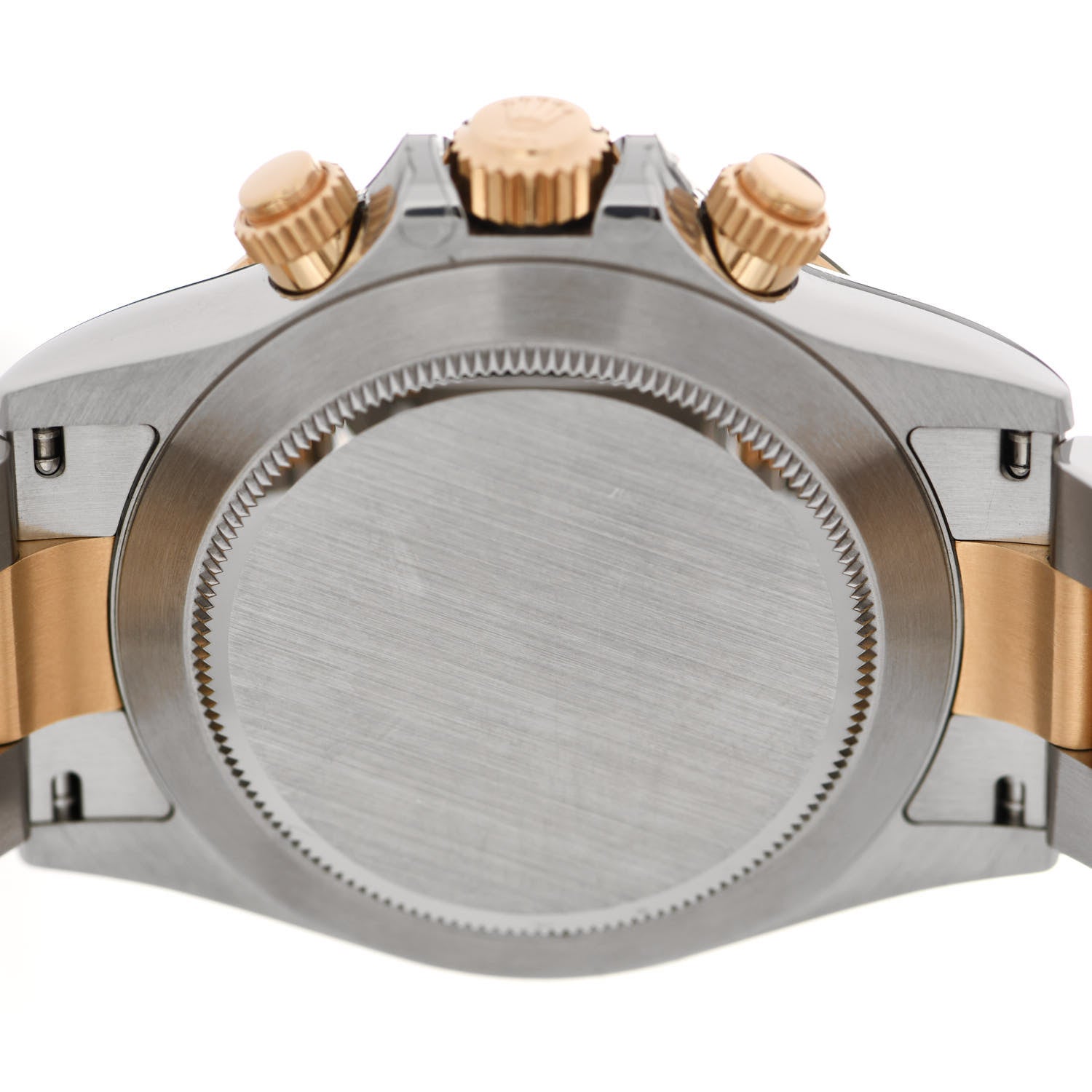 Rolex Stainless Steel 18K Yellow Gold 40mm Oyster Perpetual Cosmograph Daytona Watch White 116503 4 of 5