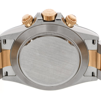 Rolex Stainless Steel 18K Yellow Gold 40mm Oyster Perpetual Cosmograph Daytona Watch White 116503 4 of 5