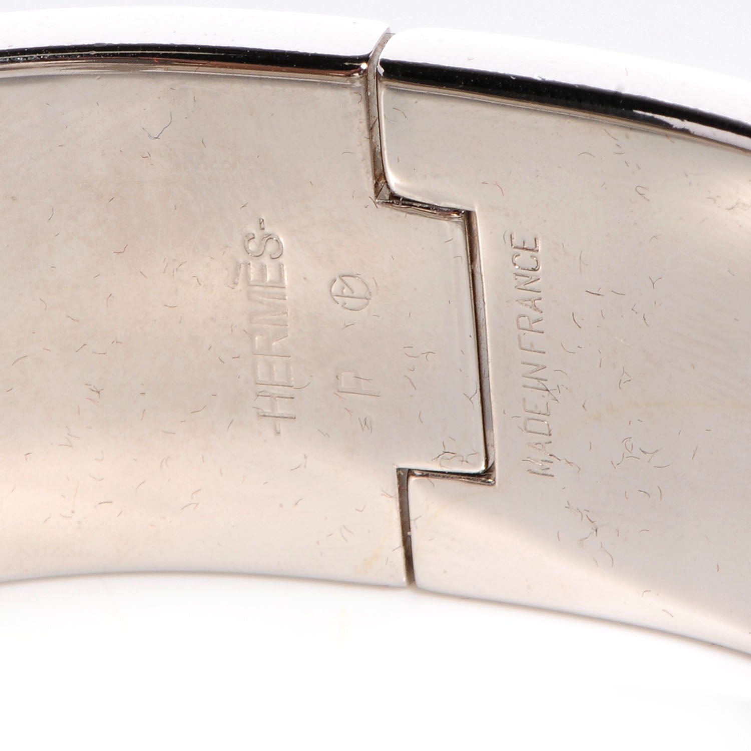 Hermes Enamel Wide Clic Clac H Bracelet PM Curry 4 of 5