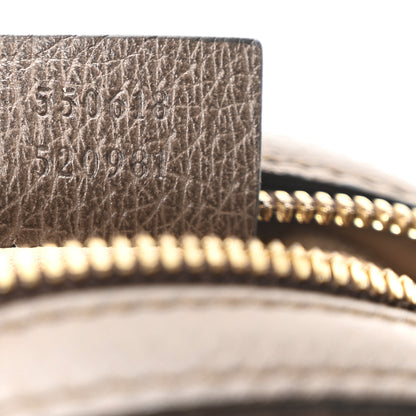 Gucci GG Supreme Monogram Web Mini Ophidia Round Shoulder Bag Brown 7 of 10