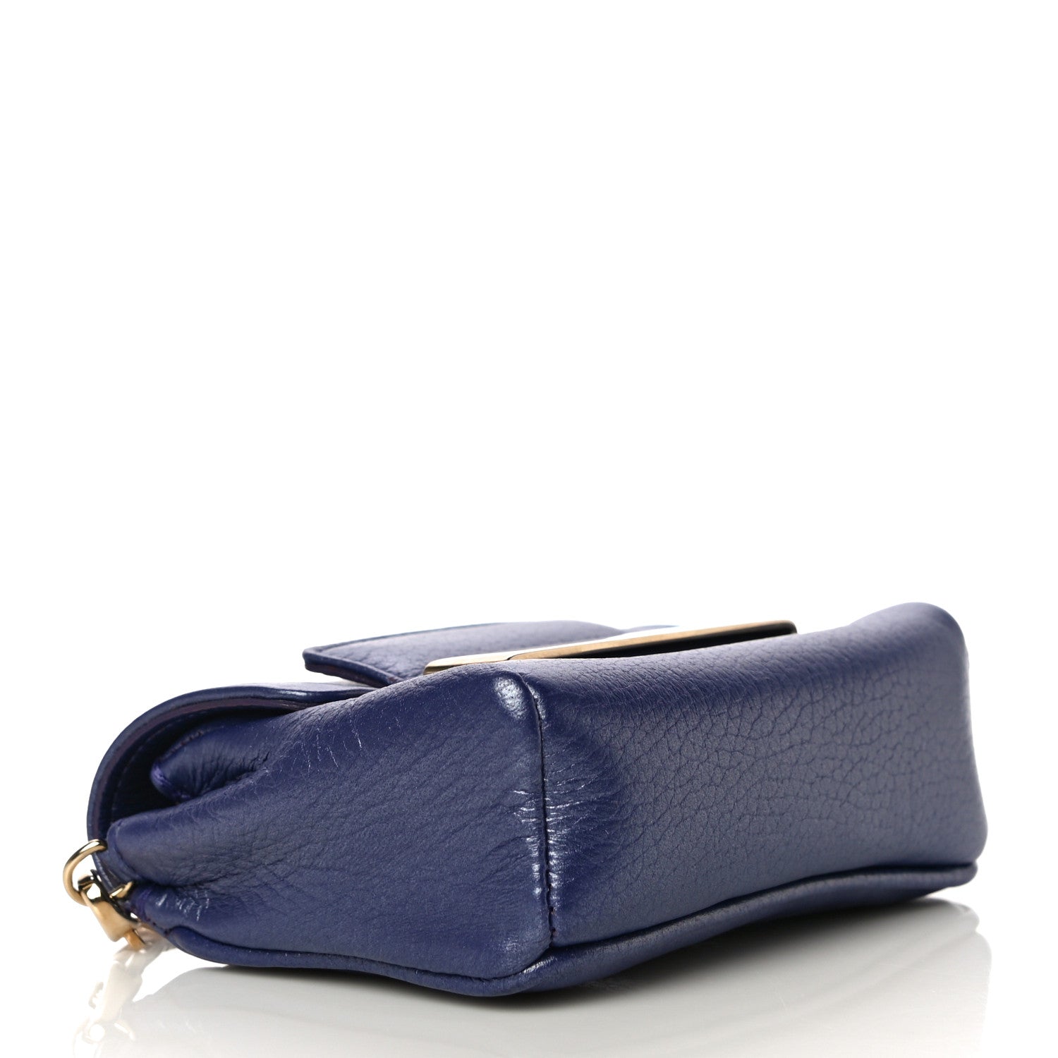 Jimmy Choo Metallic Calfskin Crossbody Bag Purple 3 of 12