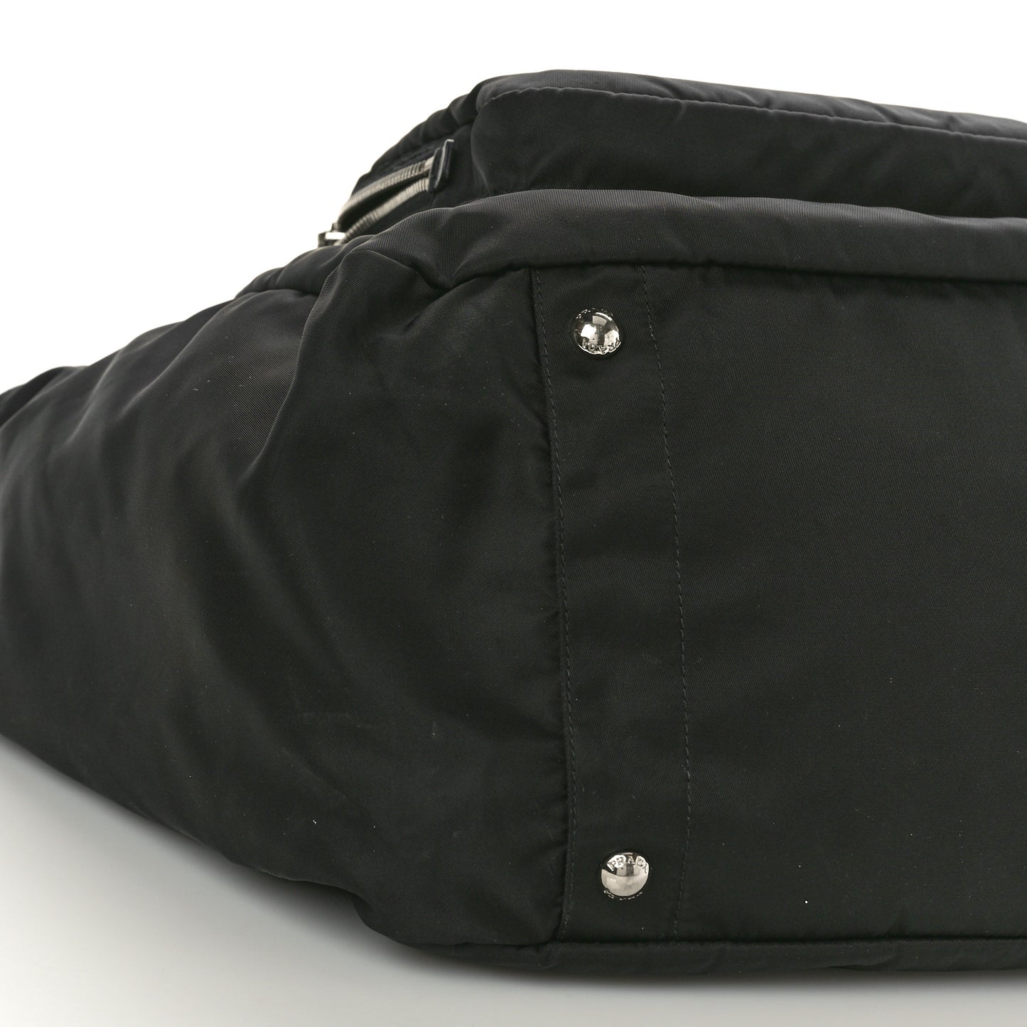 Nylon Vela Baby Bag Black