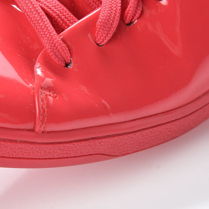 Louis Vuitton Patent Calfskin Frontrow Sneakers 36 Framboise 11 of 17