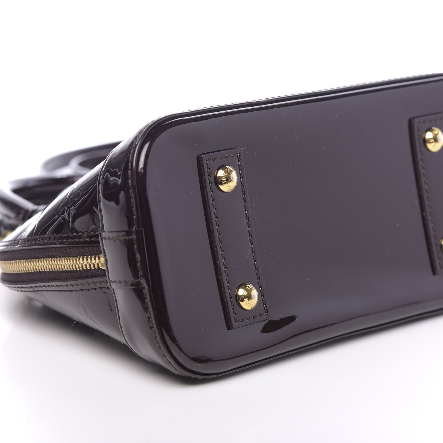 Louis Vuitton Vernis Alma BB Amarante 8 of 9