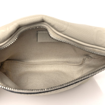 Gucci Calfskin GG Tennis Embossed Belt Bag Mystic White 5 of 11