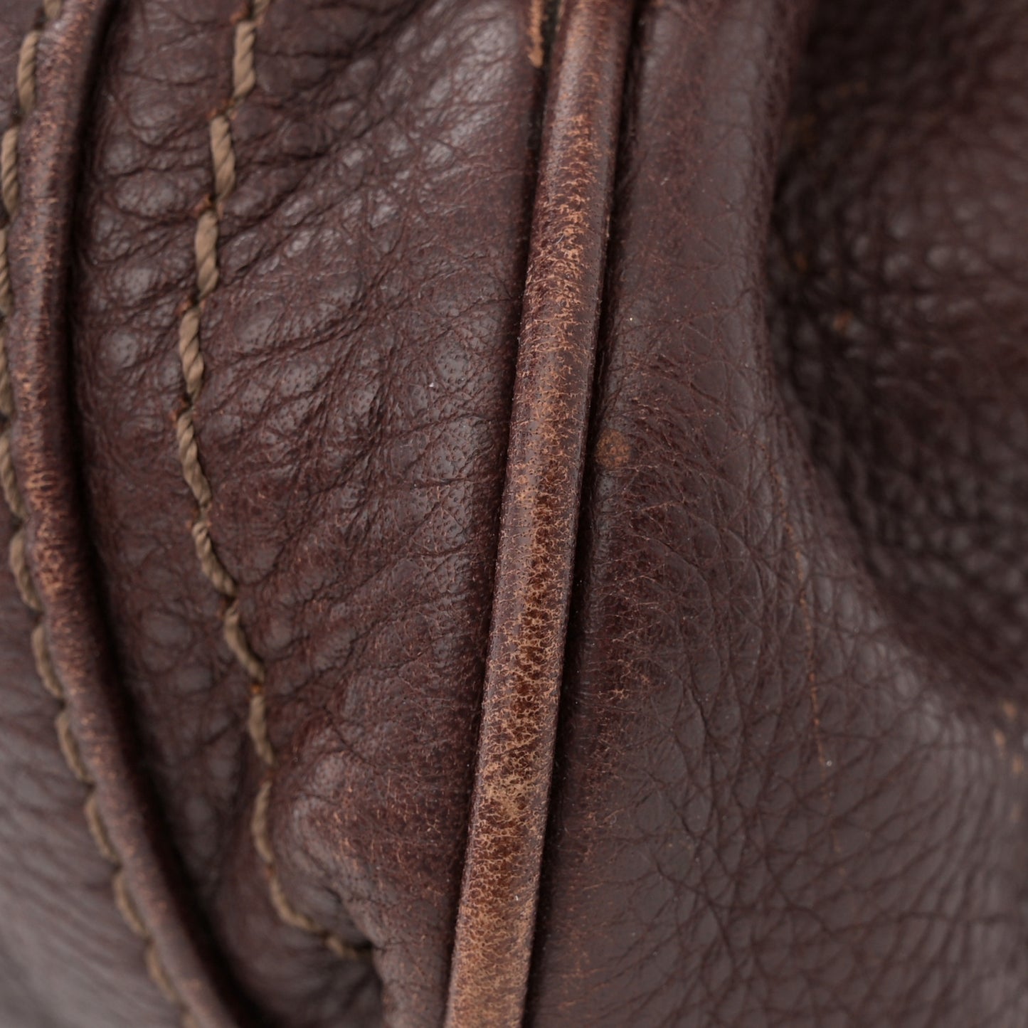 Calfskin Medium Paddington Satchel Chocolate