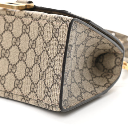 Balenciaga X GUCCI GG Supreme Monogram Small Hourglass Top Handle Bag Beige Ebony 8 of 8