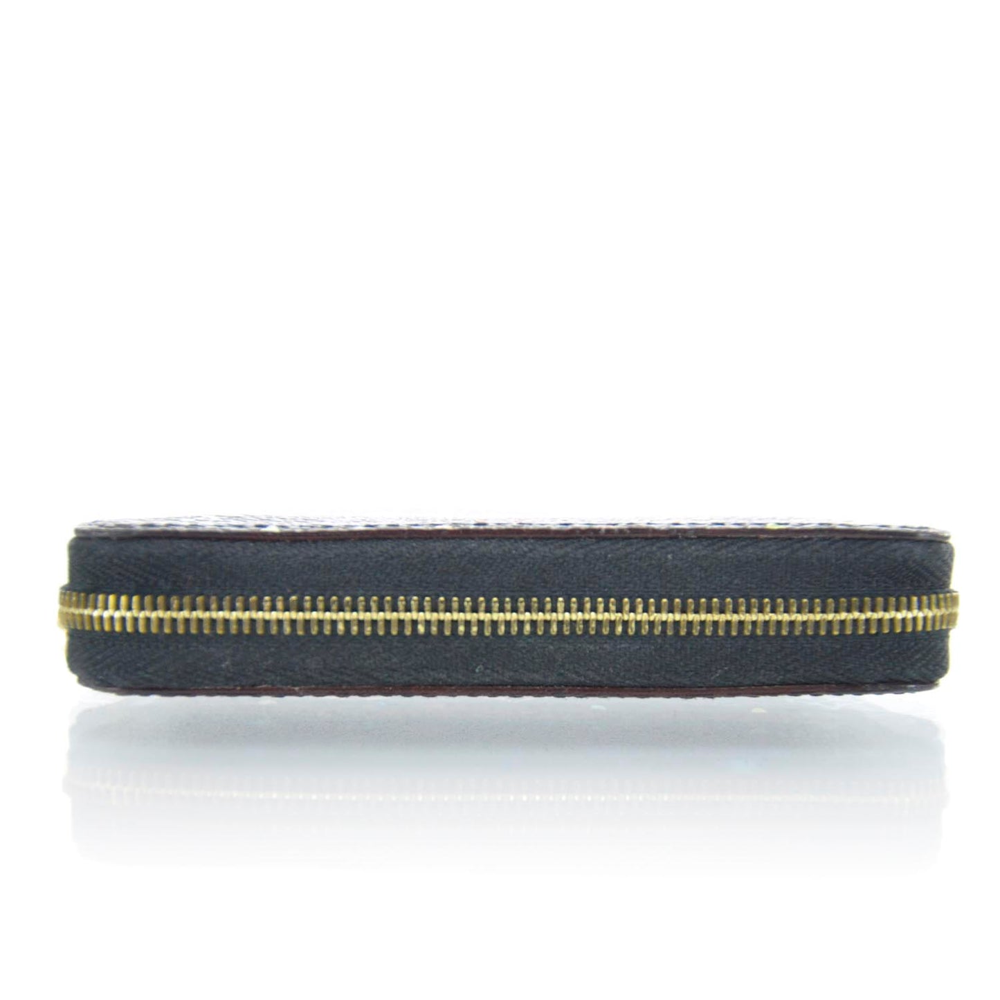Monogram Multicolor Zippy Wallet Black Violet